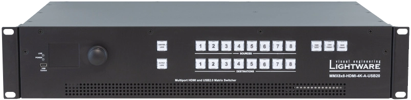 MMX8x8-HDMI-4K-A-USB20